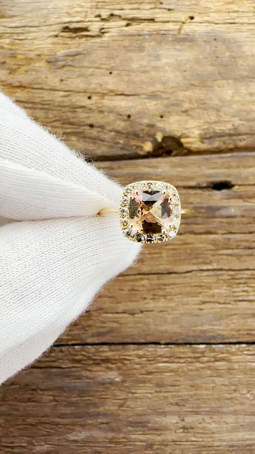 Anello in Oro Giallo 18KT - Tormalina