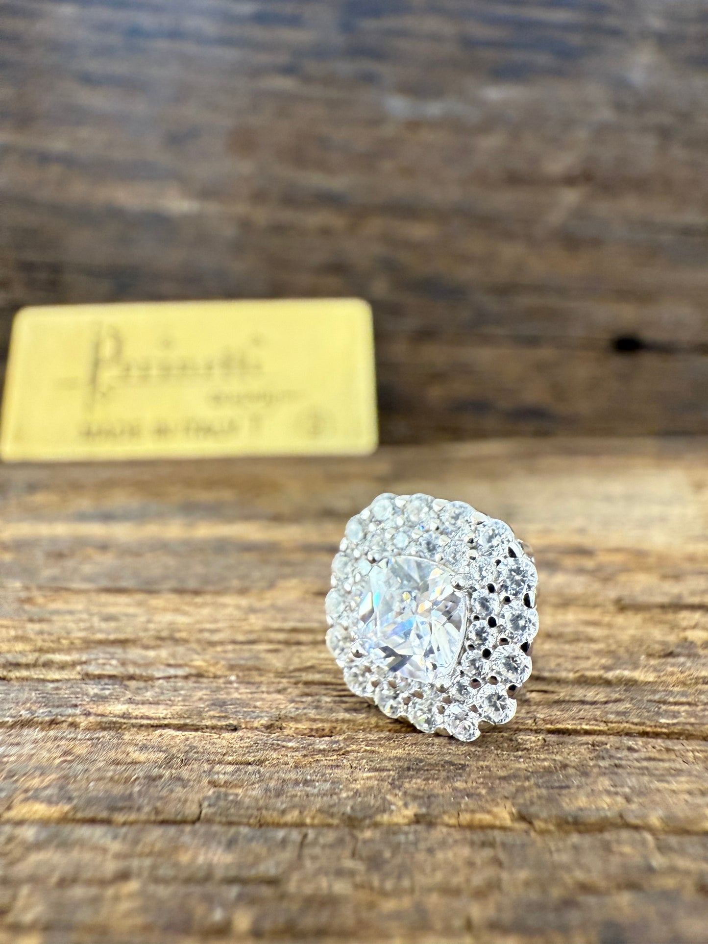 Orecchini argento 925% punti luce cestino italiano