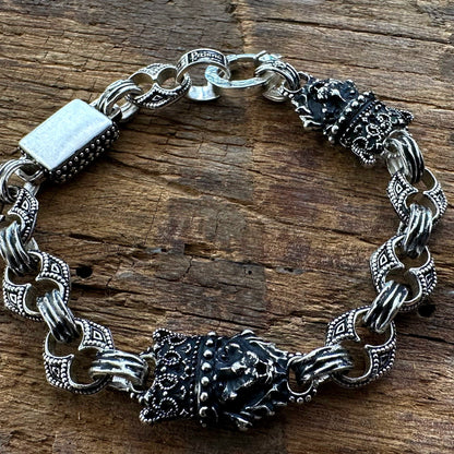 Bracciale Two Headed Lion